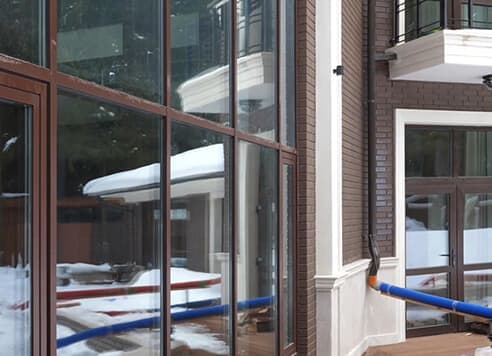 Остекление коттеджа в поселке «Миллениум» - Фото 1