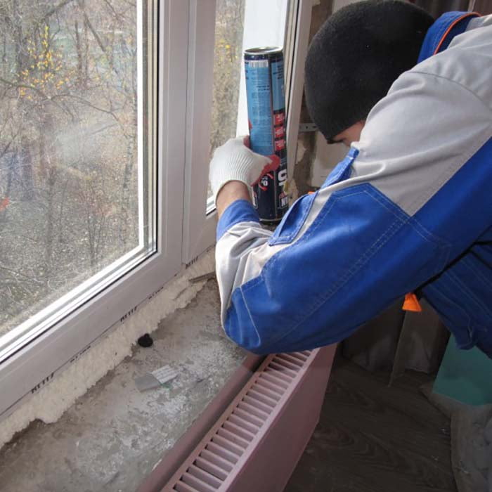 Установка пластиковых окон REHAU фото