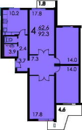 Планировка - 4 фото - Умные Окна